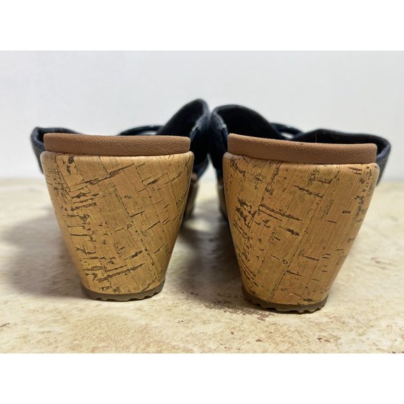 Skechers Women's Beverlee - Sail Twist Sandal in Blue/Tan - Size 10 - Picture 6 of 11